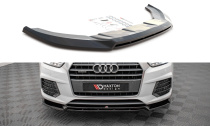 Audi Q3 S-Line 8U Facelift 2014-2018 Frontsplitter V.2 Maxton Design 